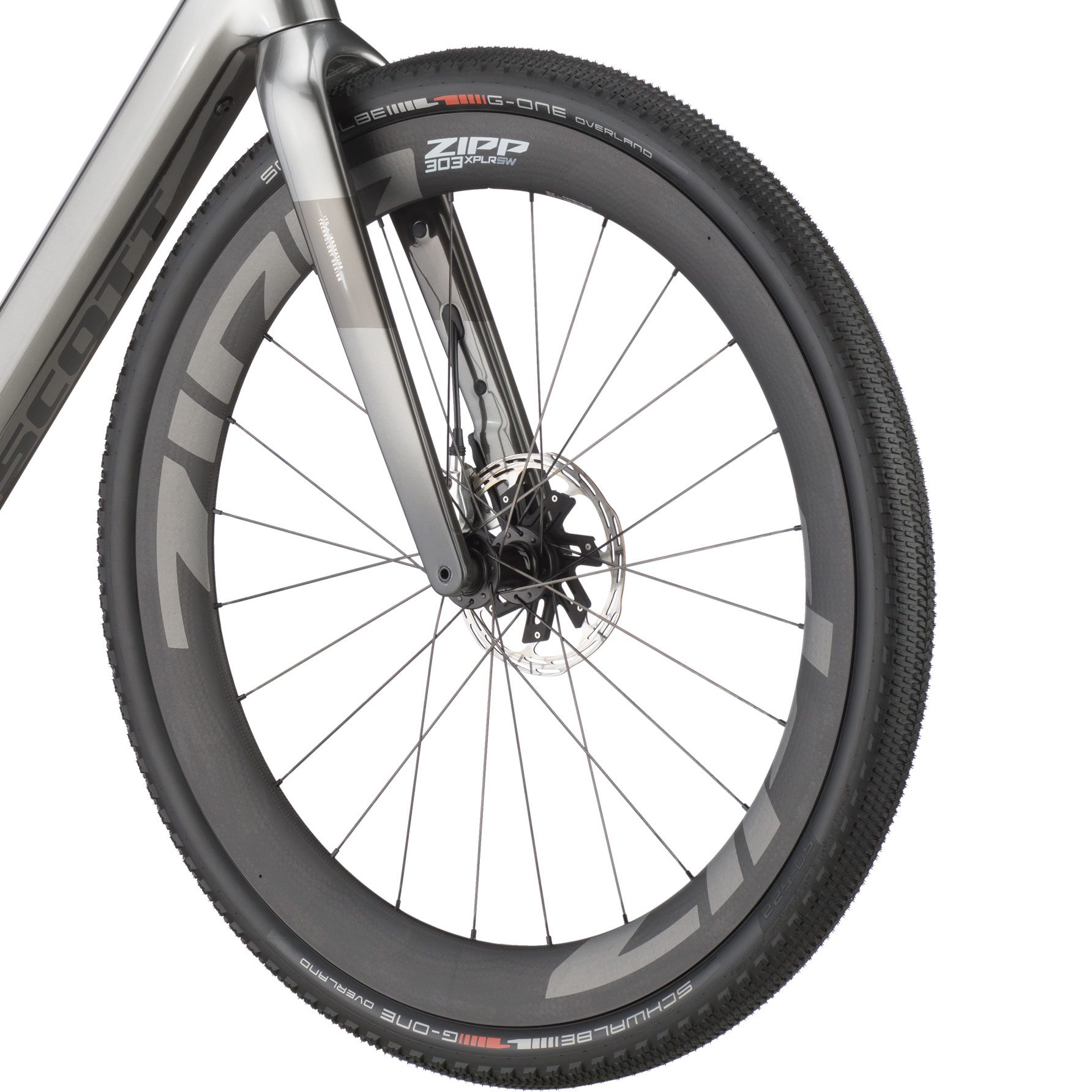 Scott Solace Gravel Ultimate Carbon E-Gravel Bike chrome silver