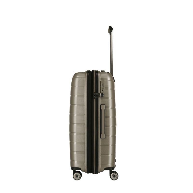 Valise rigide Air Base extensible 67 cm Champagne