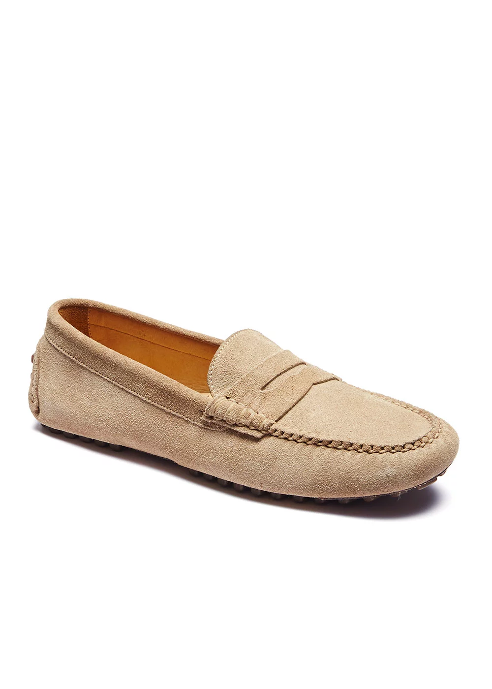 MOCASSIN BUCK DRIVER VELOURS SABLE