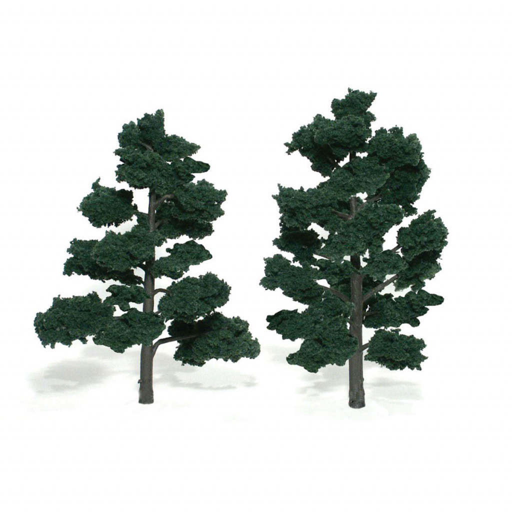 Woodland Scenics - Arbres à feuilles - Dark Green : 15-18 cm