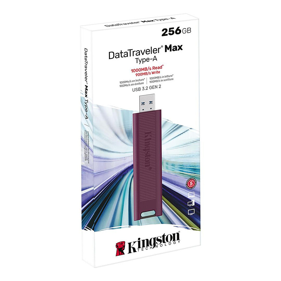 Kingston DataTraveler Max 256 Go (USB-A)