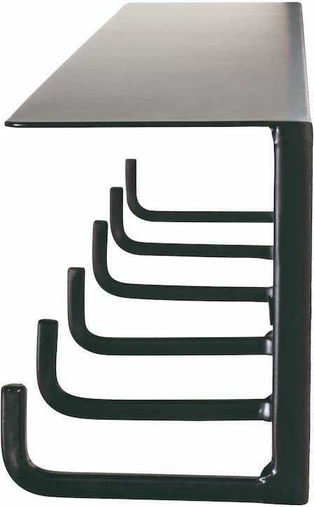 Wandgarderobe ca. 60x10x8 cm