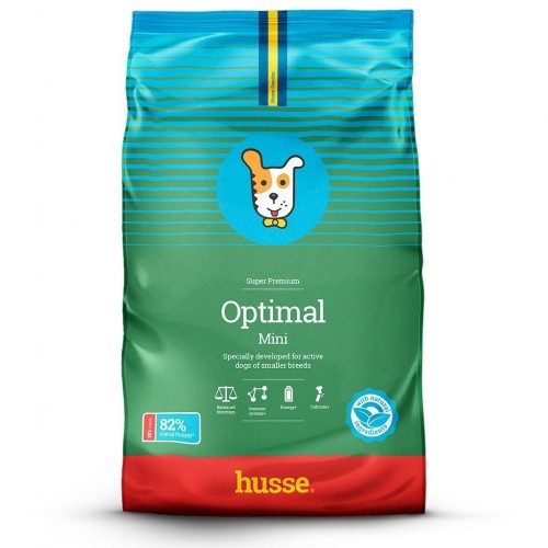 Ração Husse Optimal Mini para Cães, Sabor Frango