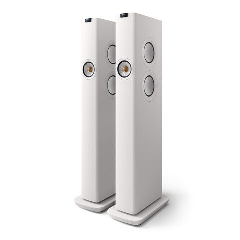 KEF LS60 Wireless – serieuze draadloze hifi-vloerluidspreker Wit