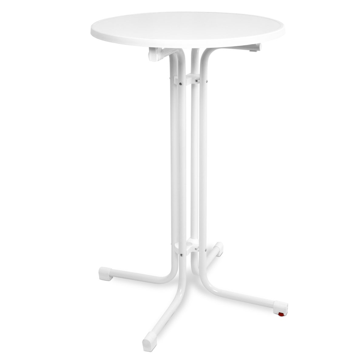 Beautissu Sylt statafel Ø 70 cm wit