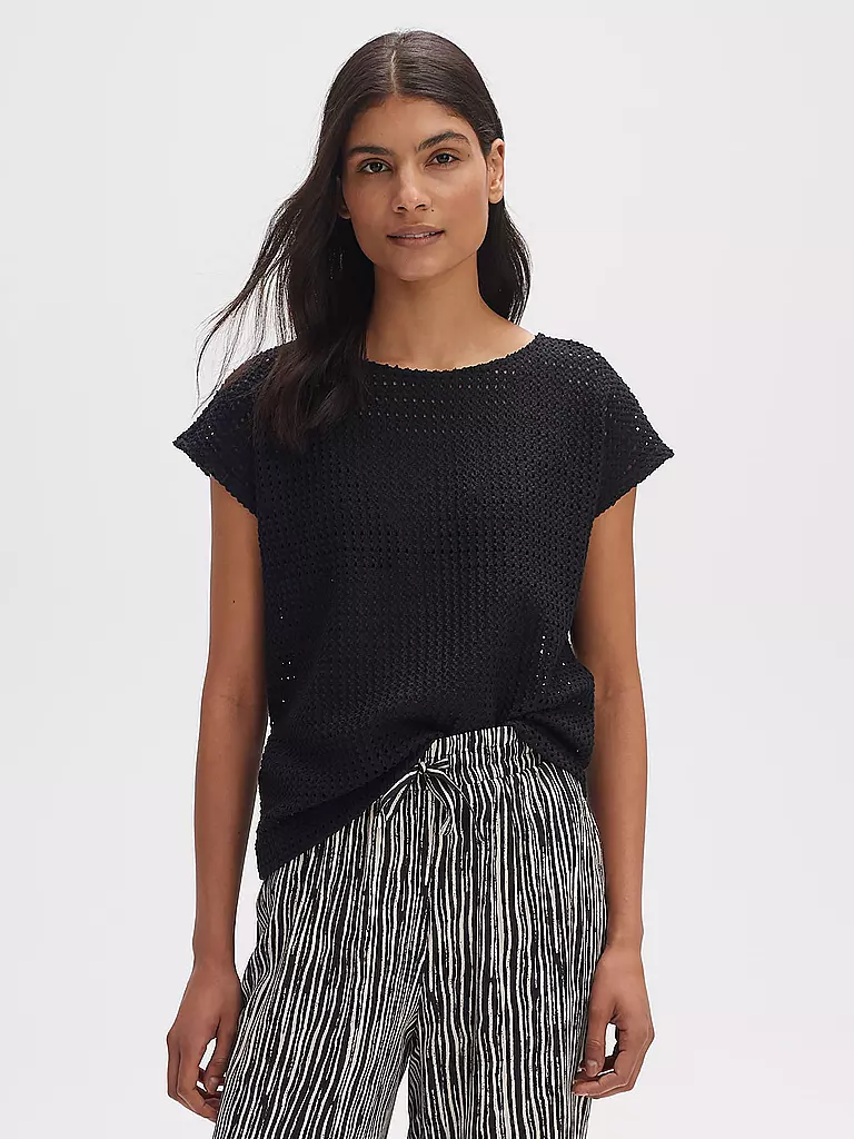 OPUS T-Shirt SOHOLU schwarz