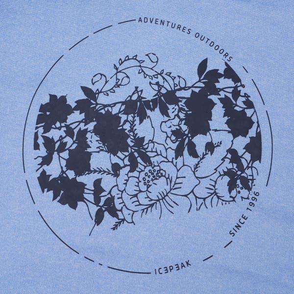T-shirt randonnée ICEPEAK BURNHAM T-SHIRT W BLEU CLAIR