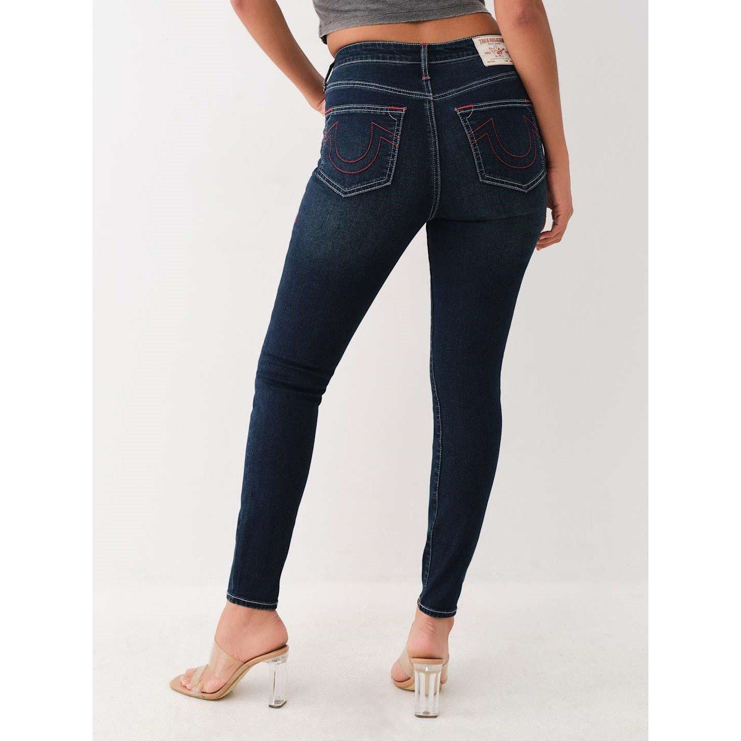 True Religion TR Halle High Rise Skinny Jeans Mens