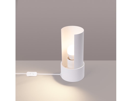 SOLLUX LIGHTING - Lampe à poser flash blanc