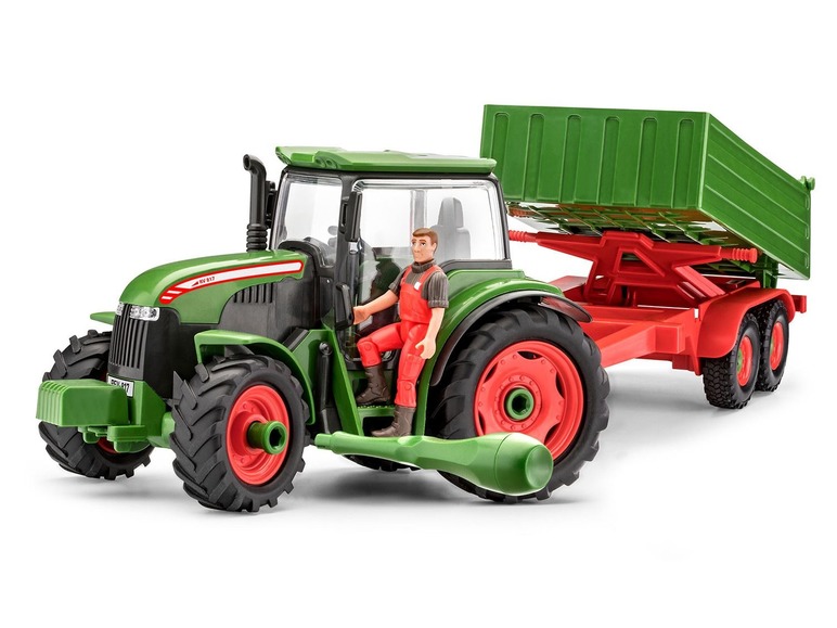 Tractor met aanhanger