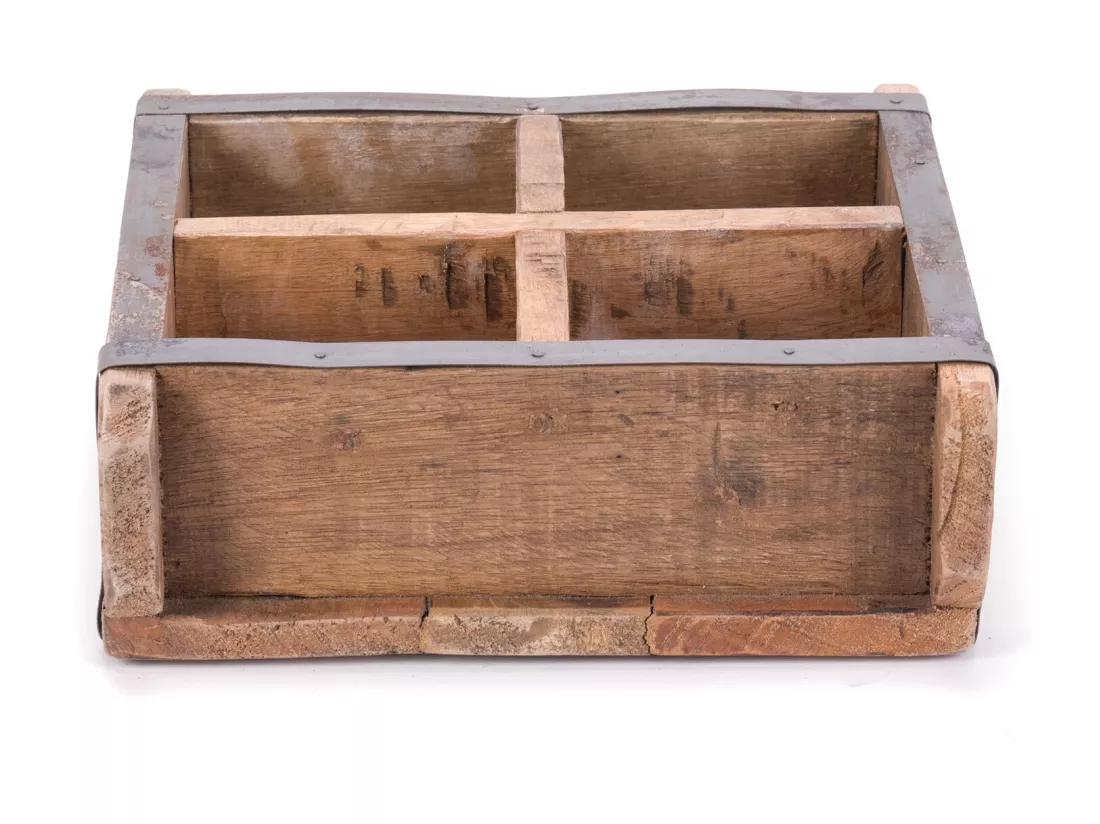 CAISSE EN BOIS Brique Bois massif, forme de brique