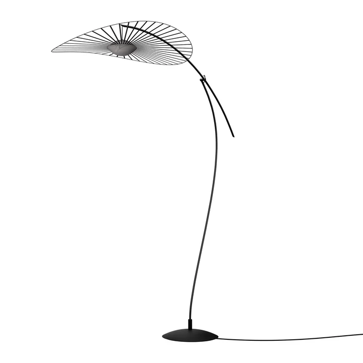 Petite Friture - Vertigo Nova LED Stehleuchte, Ø 110 cm, schwarz / weiss