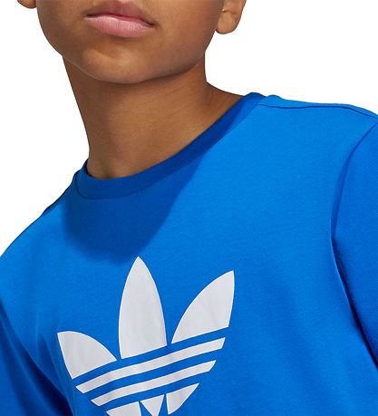 adidas Originals T-Shirt - Trefoil - Blau