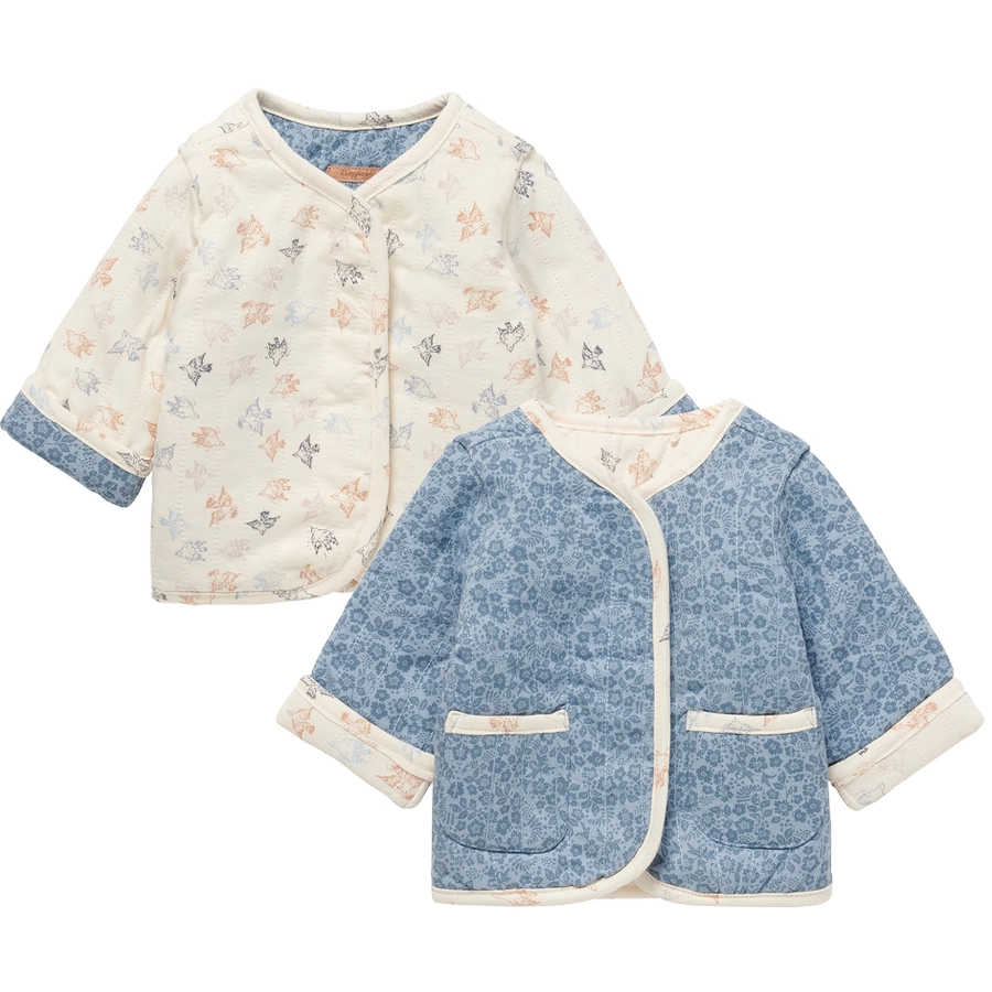 Noppies Jacke Luton - Reversible Ashley blue
