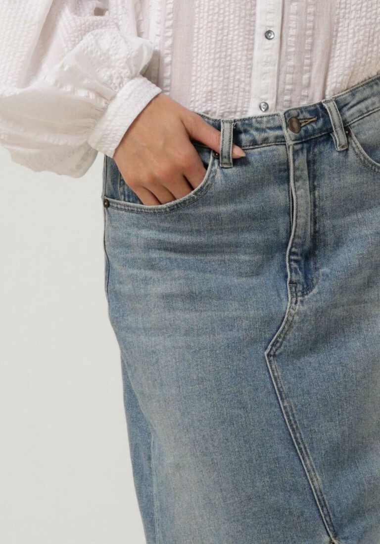 CIRCLE OF TRUST donkerblauwe circle of trust maxirok kae dnm skirt
