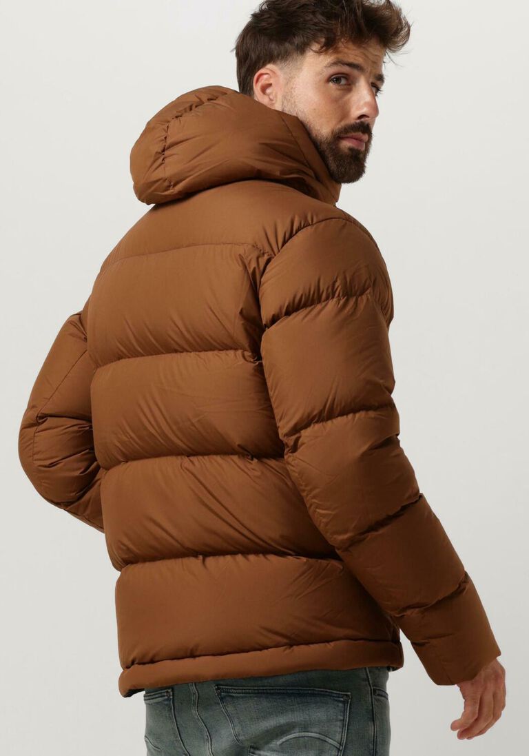 PEAK PERFORMANCE bruine peak performance gewatteerde jas rivel jacket