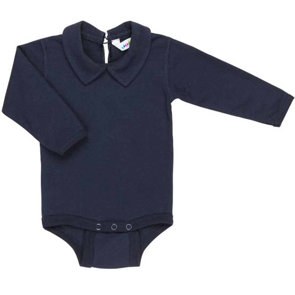 Køb Joha Bomuld Navy Body M. Polokrave L/Æ