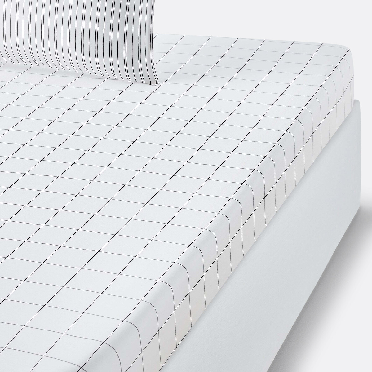 LA REDOUTE INTERIEURS<br>Lençol de algodão lavado Monille