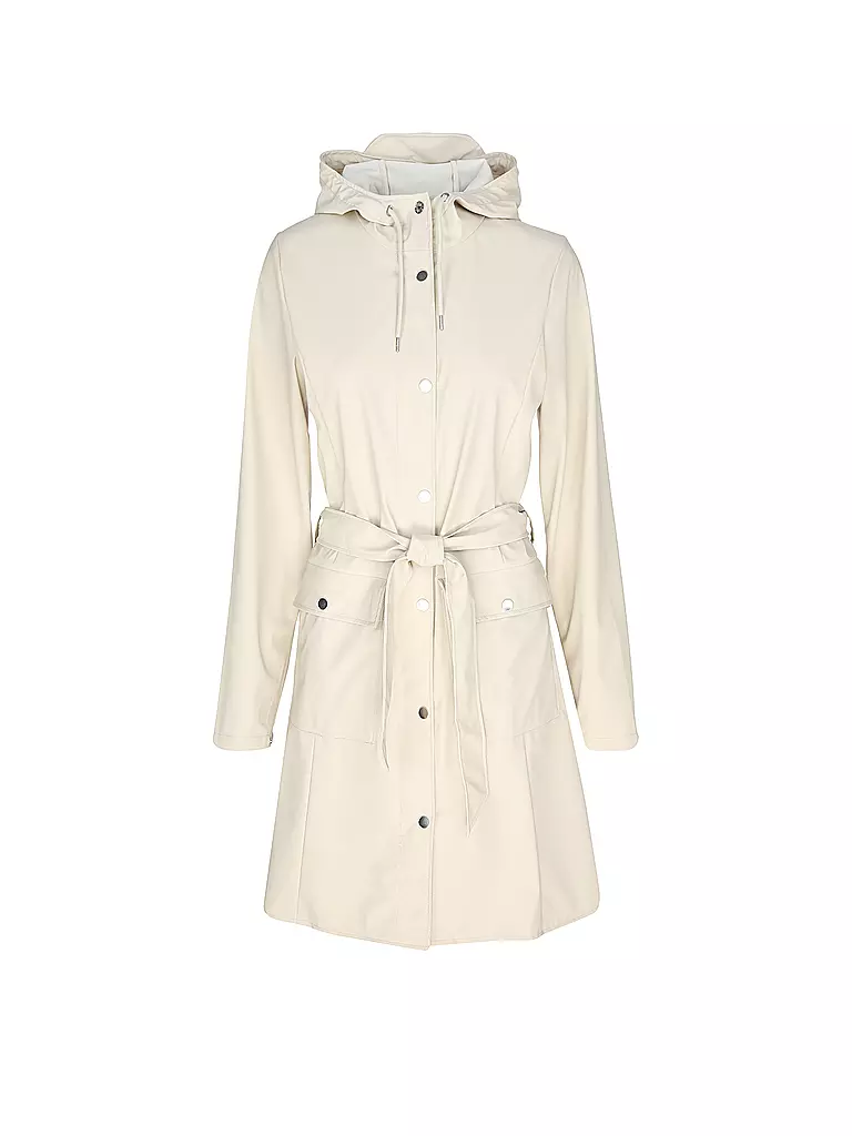 RAINS Regenjacke CURVE W JACKET  beige