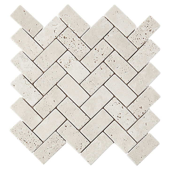Mosaïque beige 28,5x31cm Travertino GoodHome