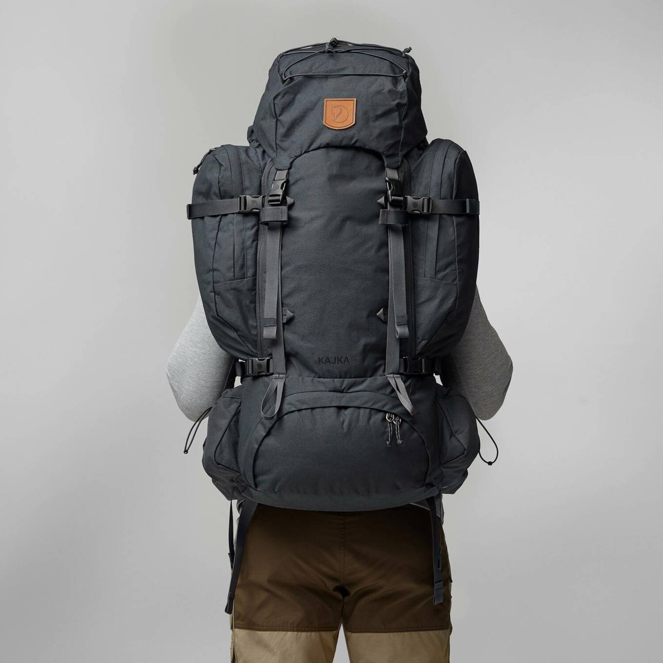 Fjällräven backpack Kajka 75L S/M lichtbruin