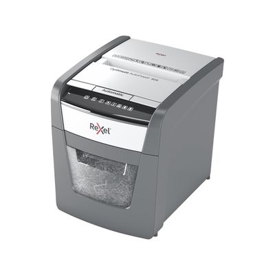 Rexel Optimum Auto+ 50X - destructeur de documents coupe croisée - 50 feuilles - Corbeille 20 litres