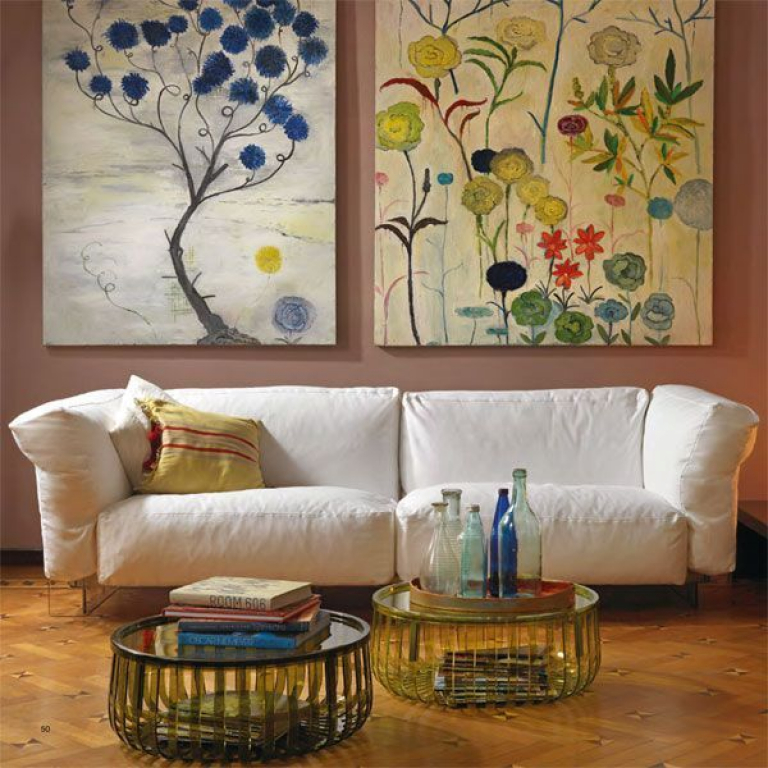 Kartell Panier opbergmand fumè