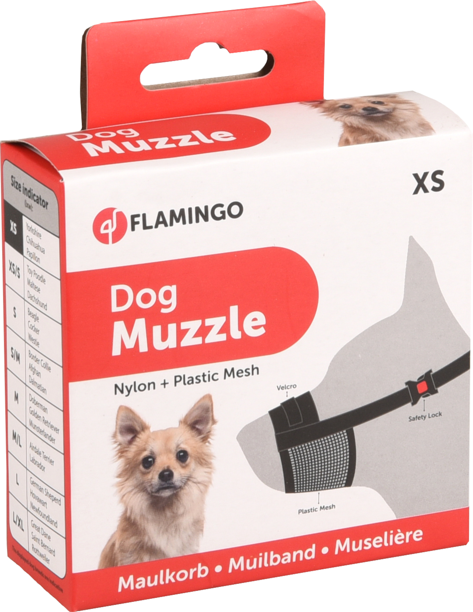 Flamingo f-53031 - Muselière Confort Respirant pour Chiens