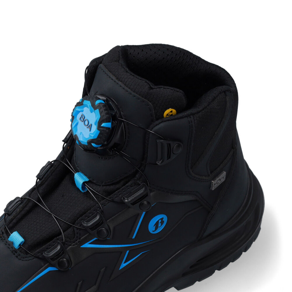 Bata Stone XW - Brede Leest - Werkschoenen - Zwart - 38