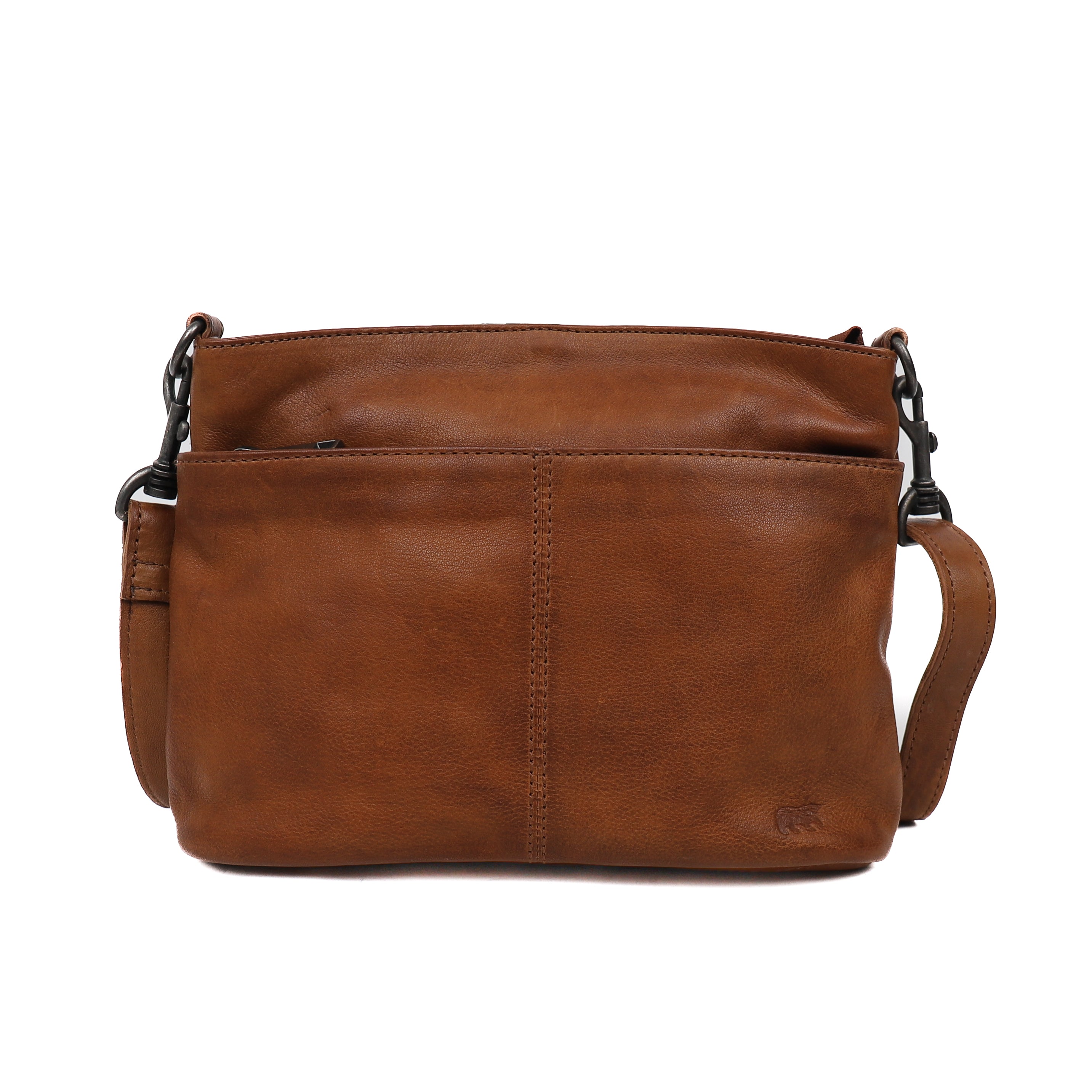 Schoudertasje 'Ashley' cognac Cognac