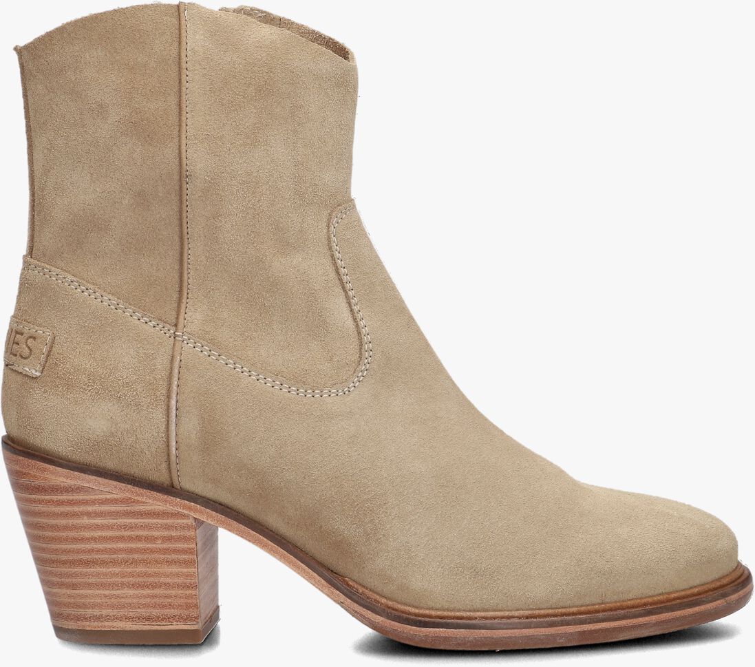SHABBIES beige shabbies enkellaarsjes joolz ankie