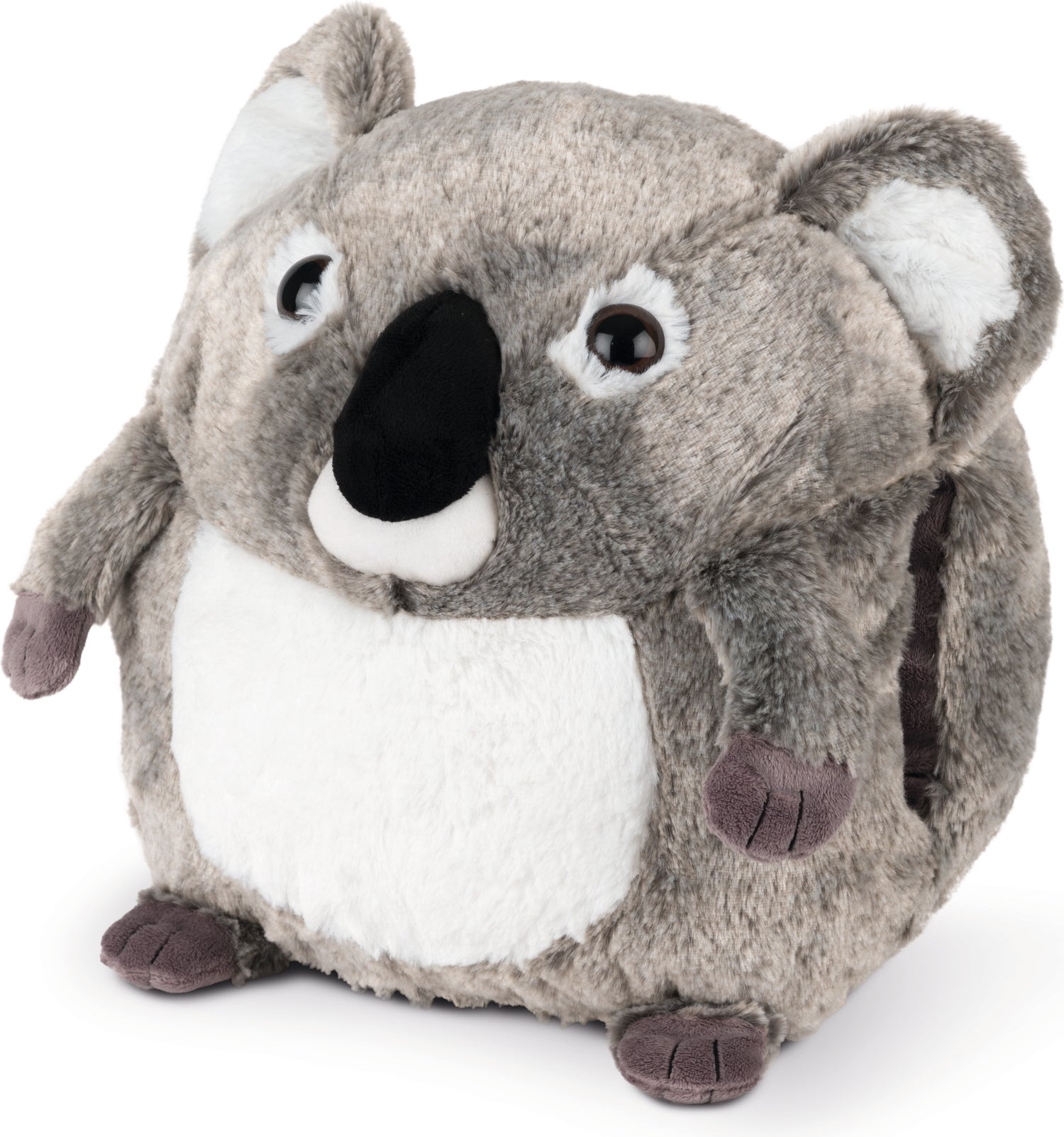 Handwarmer koala grijs / wit 30 x 25 x 30 cm