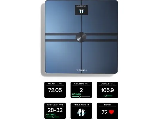 Withings Body Comp - Badevægte - sort