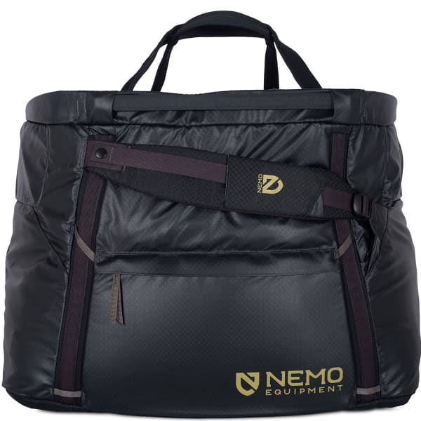 Duffel NEMO EQUIPMENT DOUBLE HAUL CONVERTIBLE DUFFEL 70L BLACK