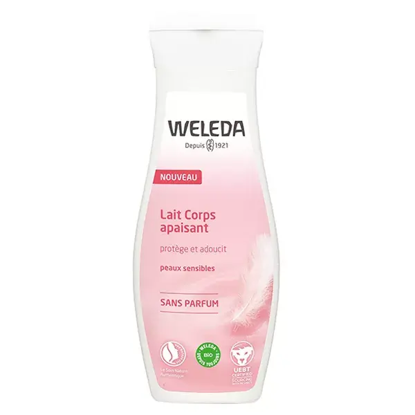 Loção Corporal Suavizante Orgânica Sem Perfume Weleda 200ml