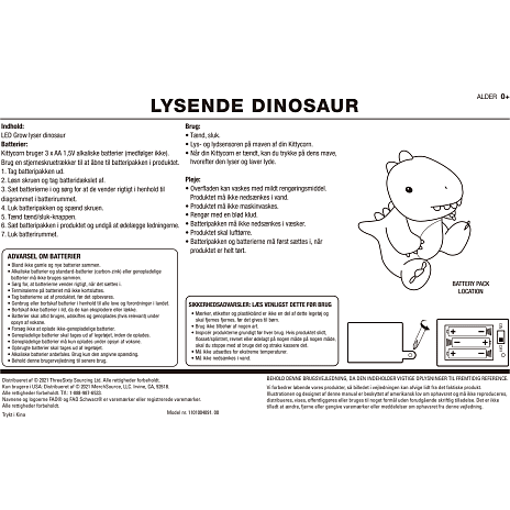 FAO Schwarz Dinosaur bamse
