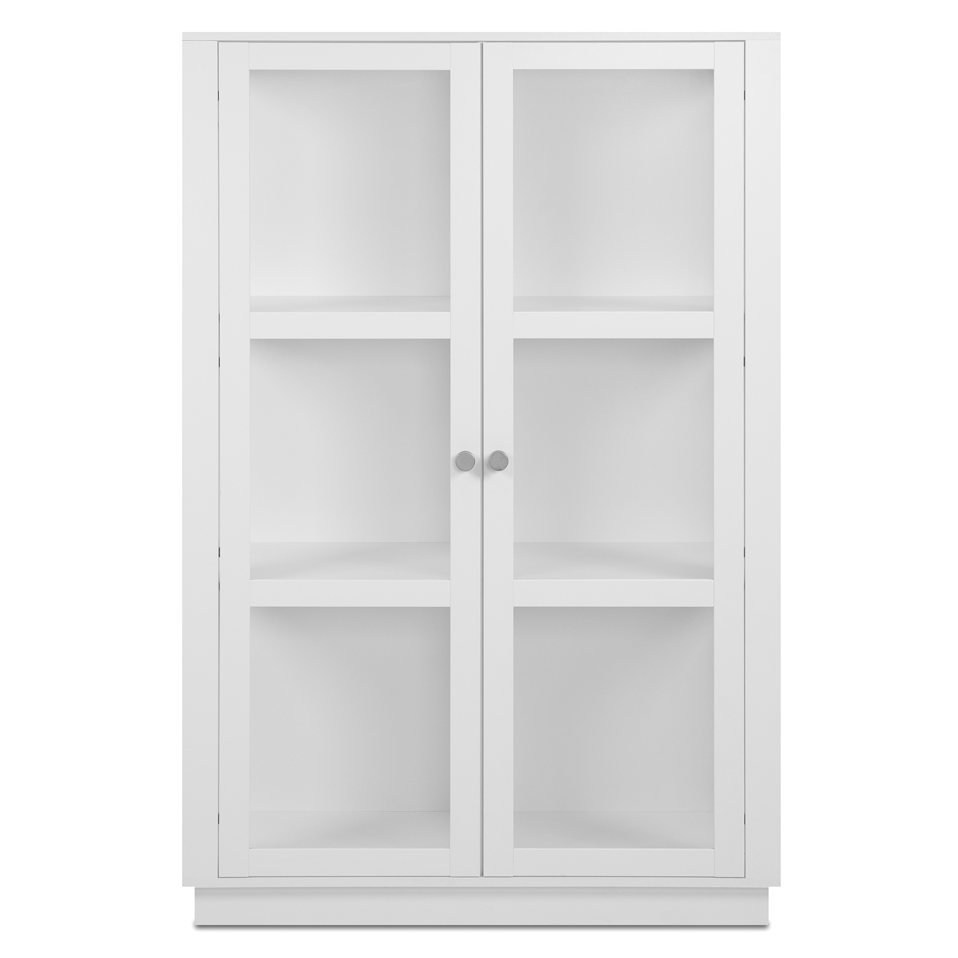 Highboardvitrine ARLES - weiß - 100 cm