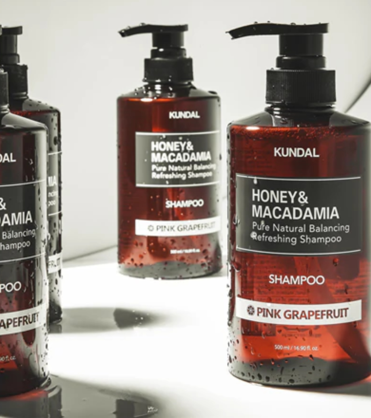 Kundal - Shampoo Nutritivo Honey & Macadamia - Pink Grapefruit