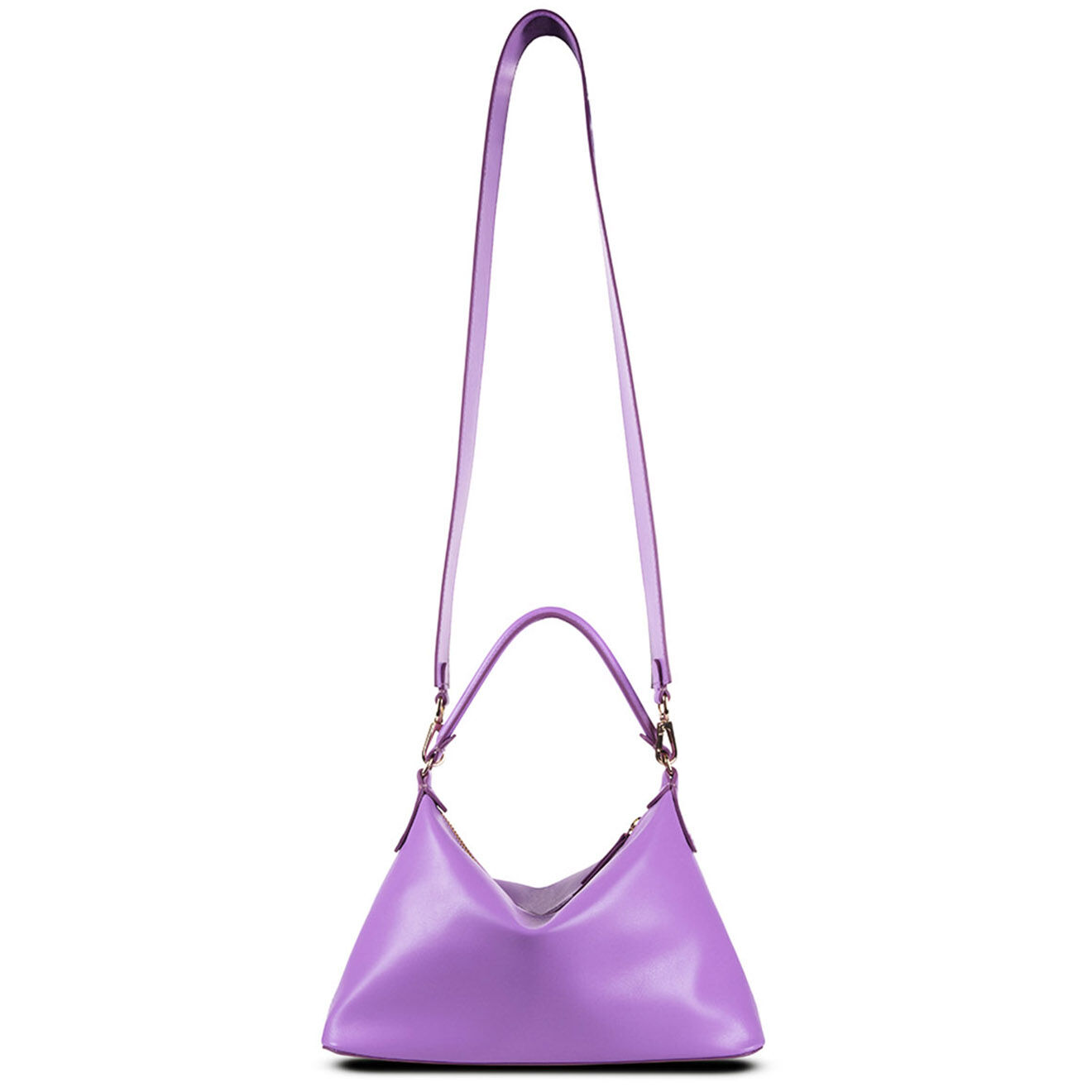 Leonie Hanne x Liu-Jo Sac à main en Cuir Hobo Leonie Hanne X Liu Jo violet - 26x17x10 cm
