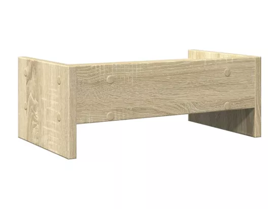 Support de moniteur chêne sonoma 42x24x16 cm bois d'ingénierie