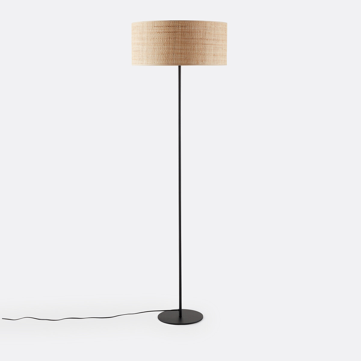 LA REDOUTE INTERIEURS<br>Candeeiro suspenso/abajur em ráfia Ø50 cm, Dolkie