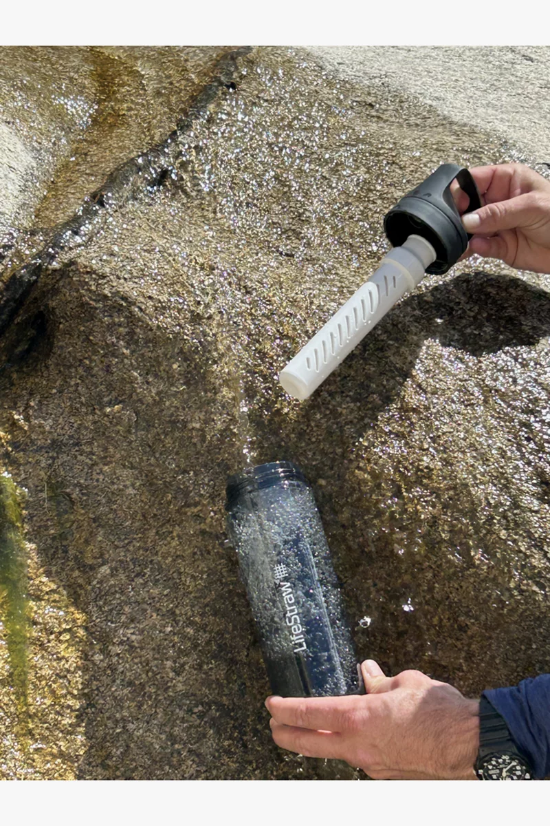Lifestraw Go Serie 650 ml Trinkflasche + Wasserfilter