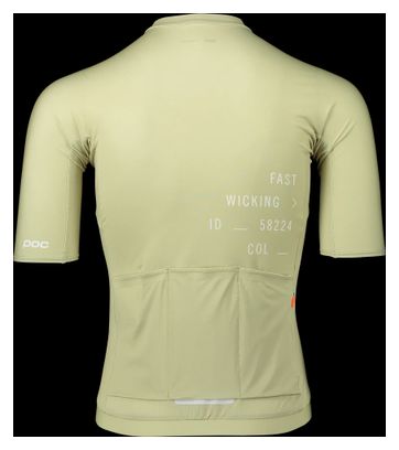Maillot Manches Courtes Poc Pristine Print Vert