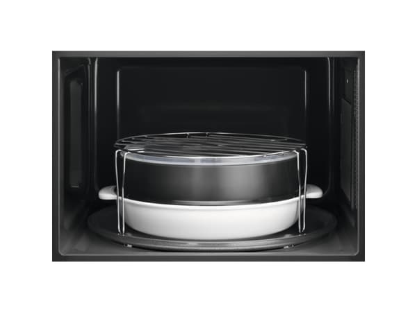 Electrolux EMZ729EMK, Benkeplate, Grill mikrobølge, 29 l, 900 W, Innebygd skjerm, Rotasjon, Berøringskontroll
