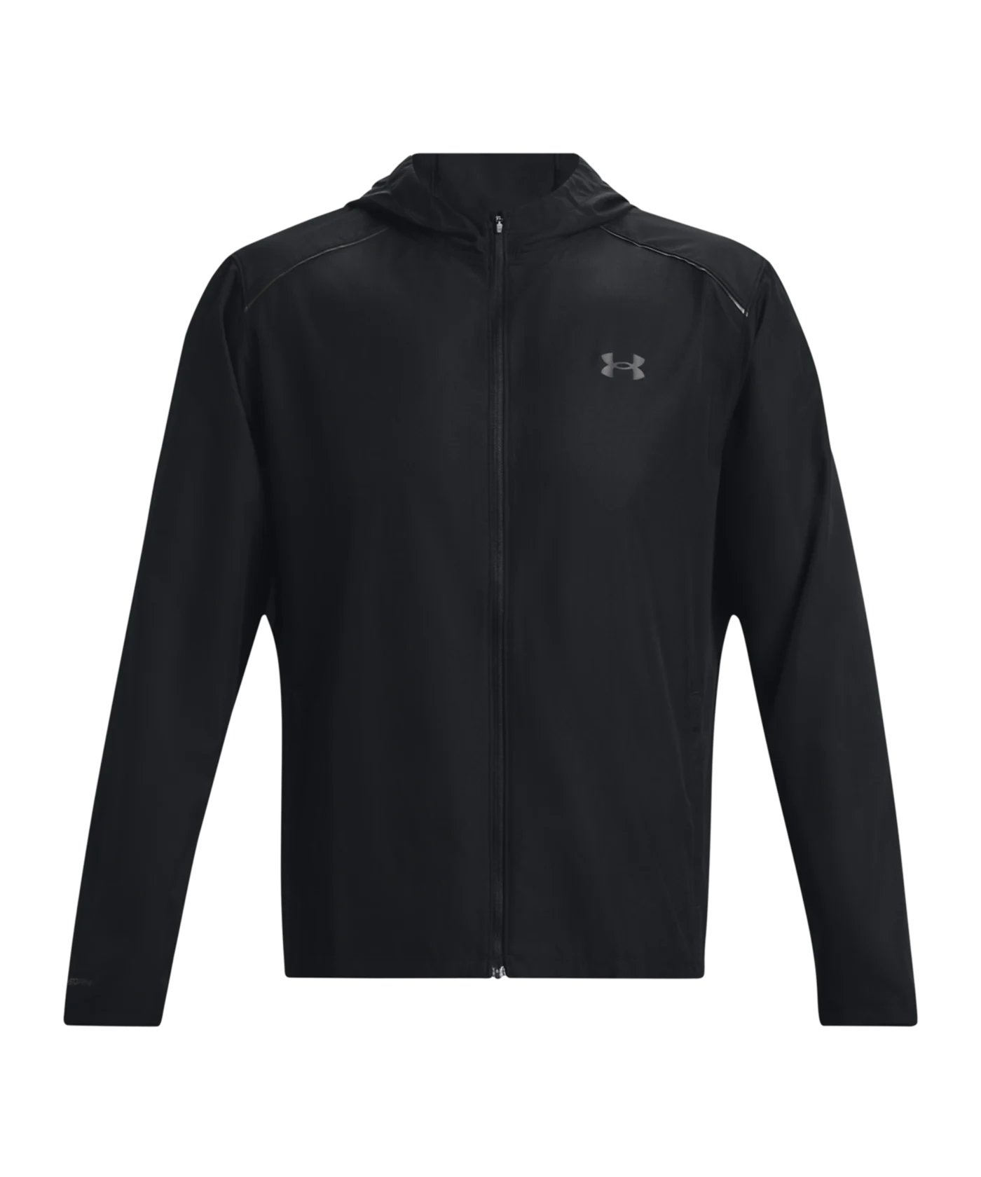Under Armour Storm Run Kapuzenjacke Schwarz F001