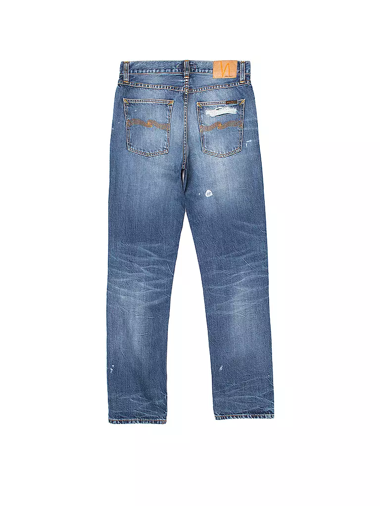 NUDIE JEANS Jeans Straight Fit  blau