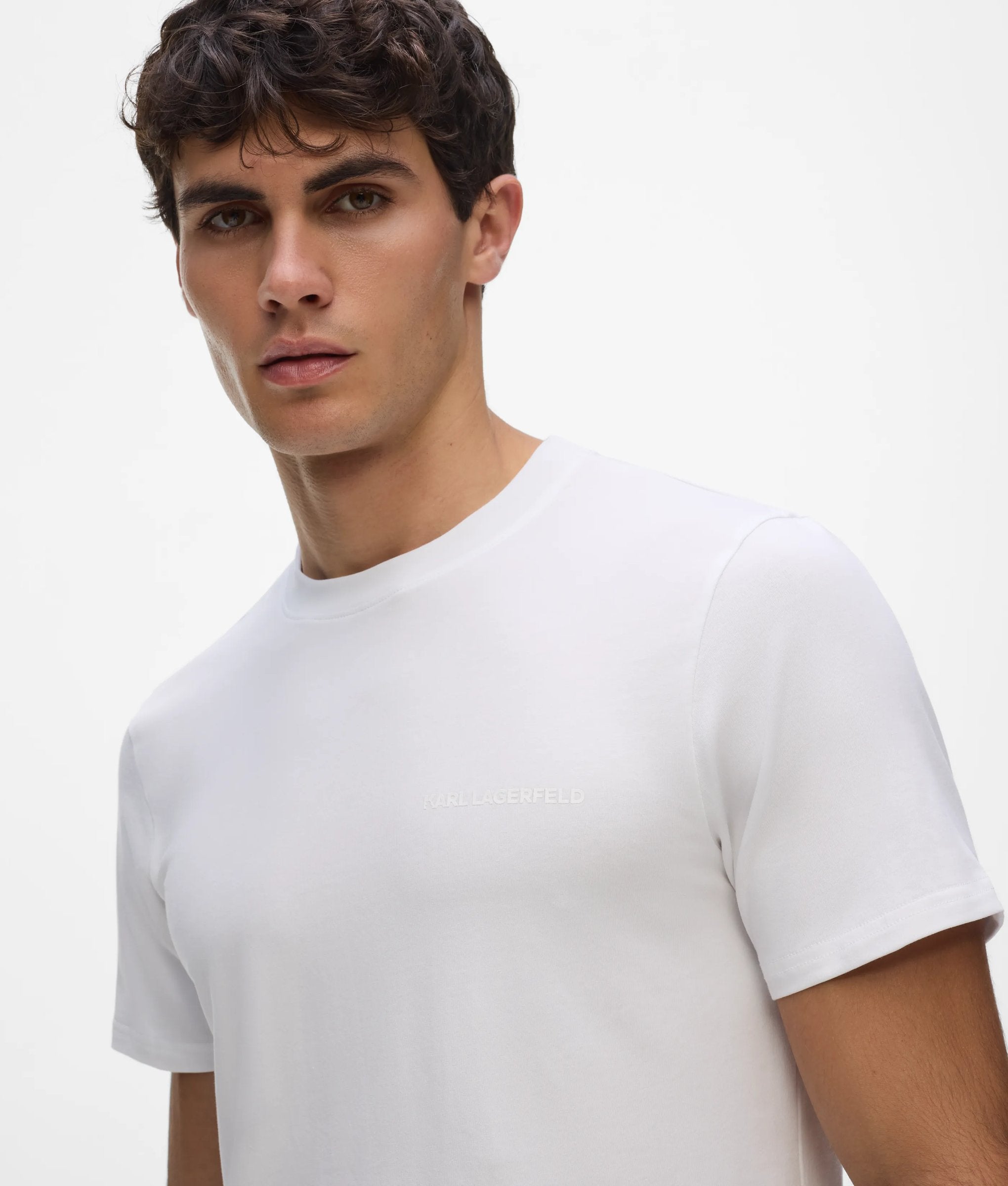 T-shirt met logo – 2 stuks