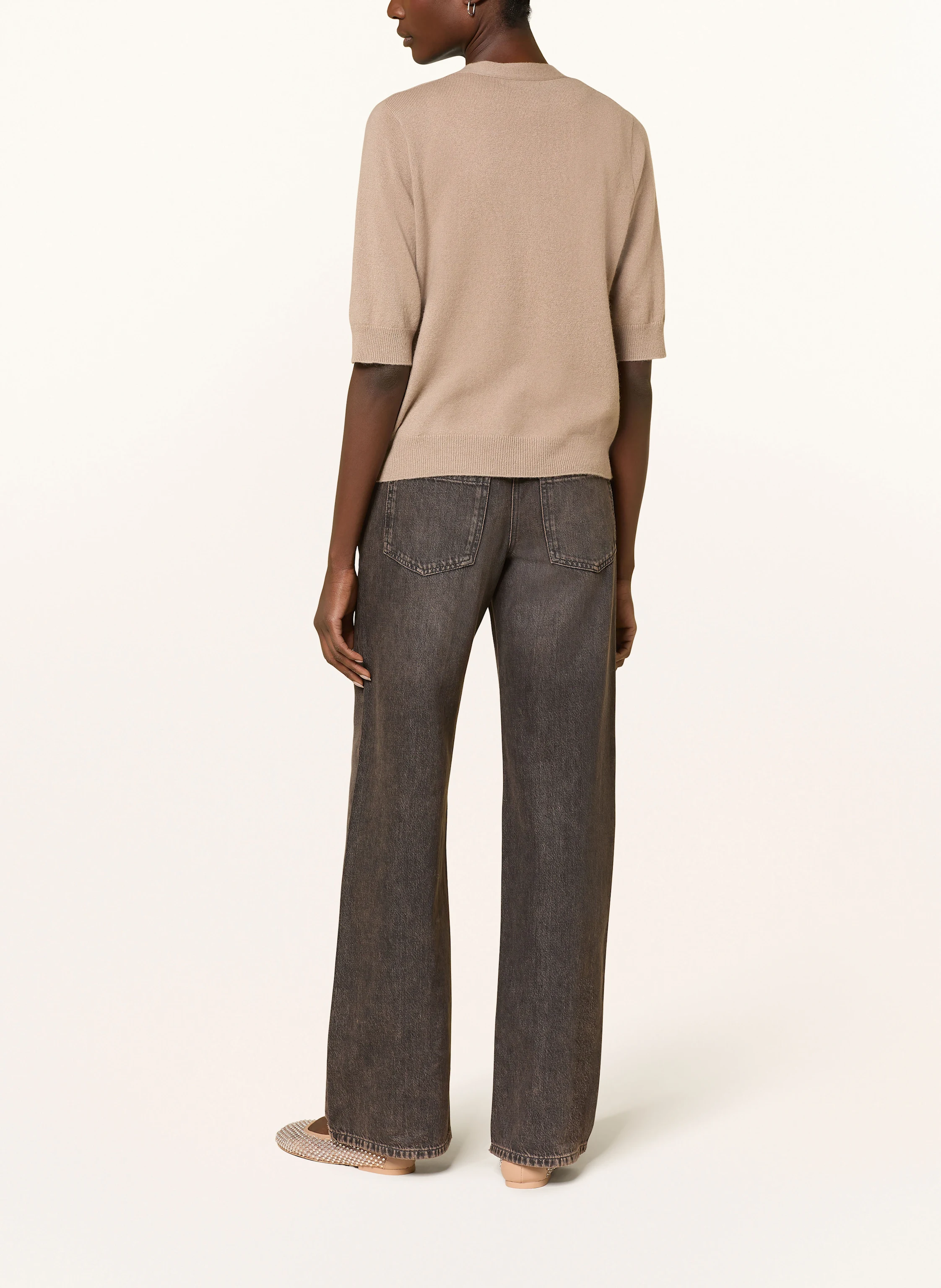 (THE MERCER) N.Y. Strickjacke aus Cashmere mit 3/4-Arm