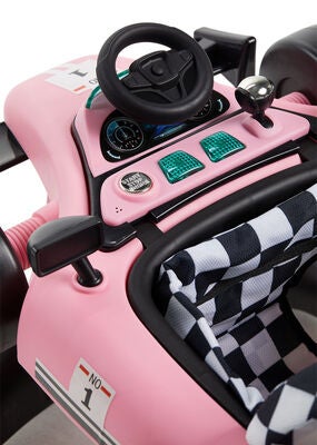 Beemoo PLAY Bil Gåstol, Pastel Pink