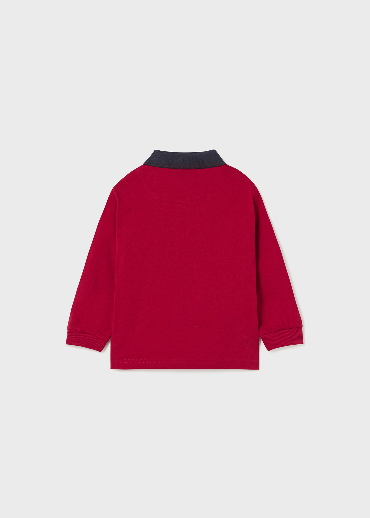 Camisa polo infantil Better Cotton com apliques
